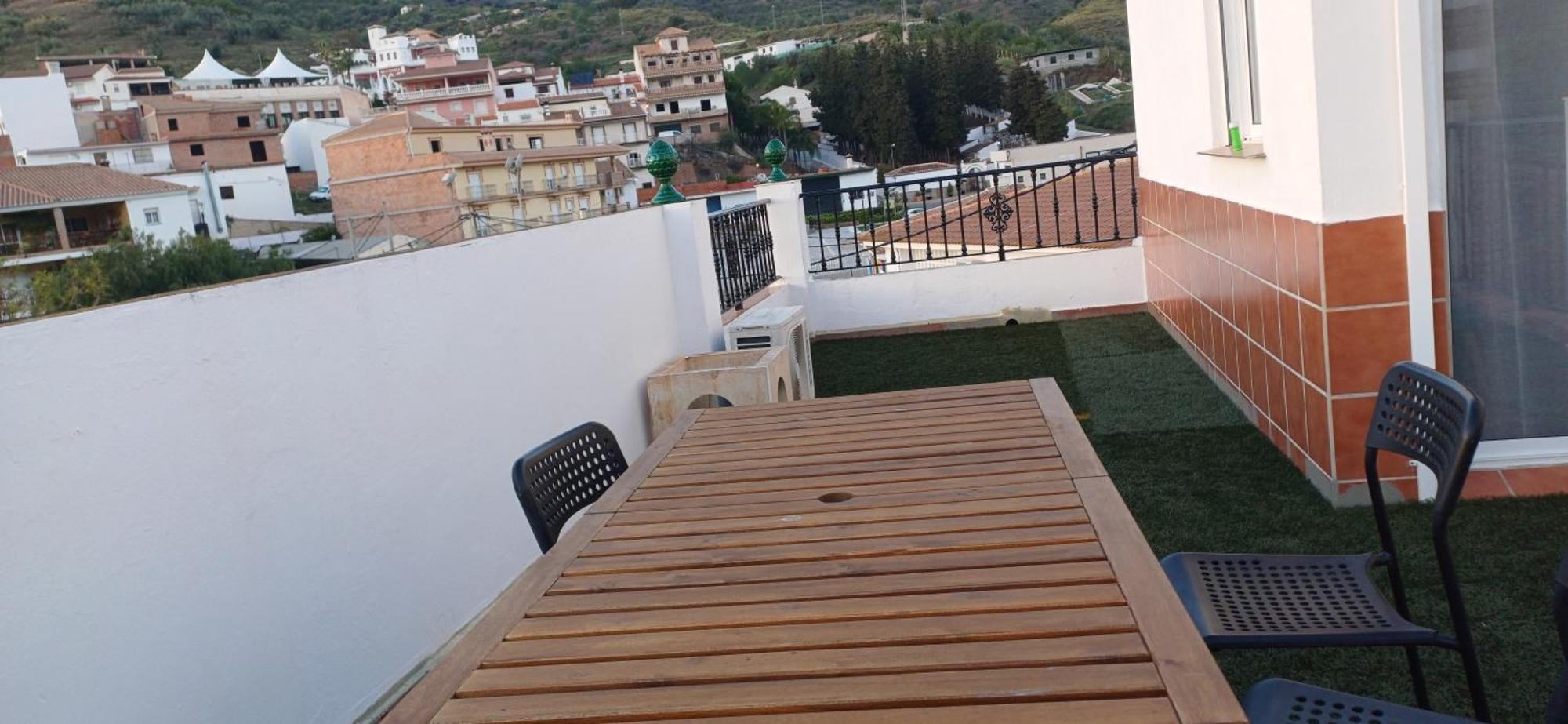 Ferienwohnung Atico En Arenas De Malaga Exterior foto